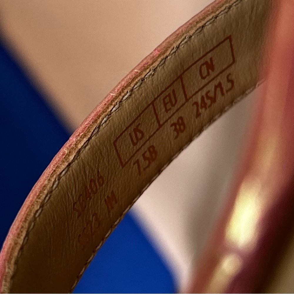 NWB Stuart Weitzman Women's Kristal Sandals pink heels size 38 7.5B - Picture 12 of 15